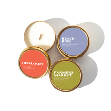 Load image into Gallery viewer, Farmers Market Travel Tin Candle
