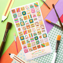 Load image into Gallery viewer, Colorful Creativity Sticker Sheet
