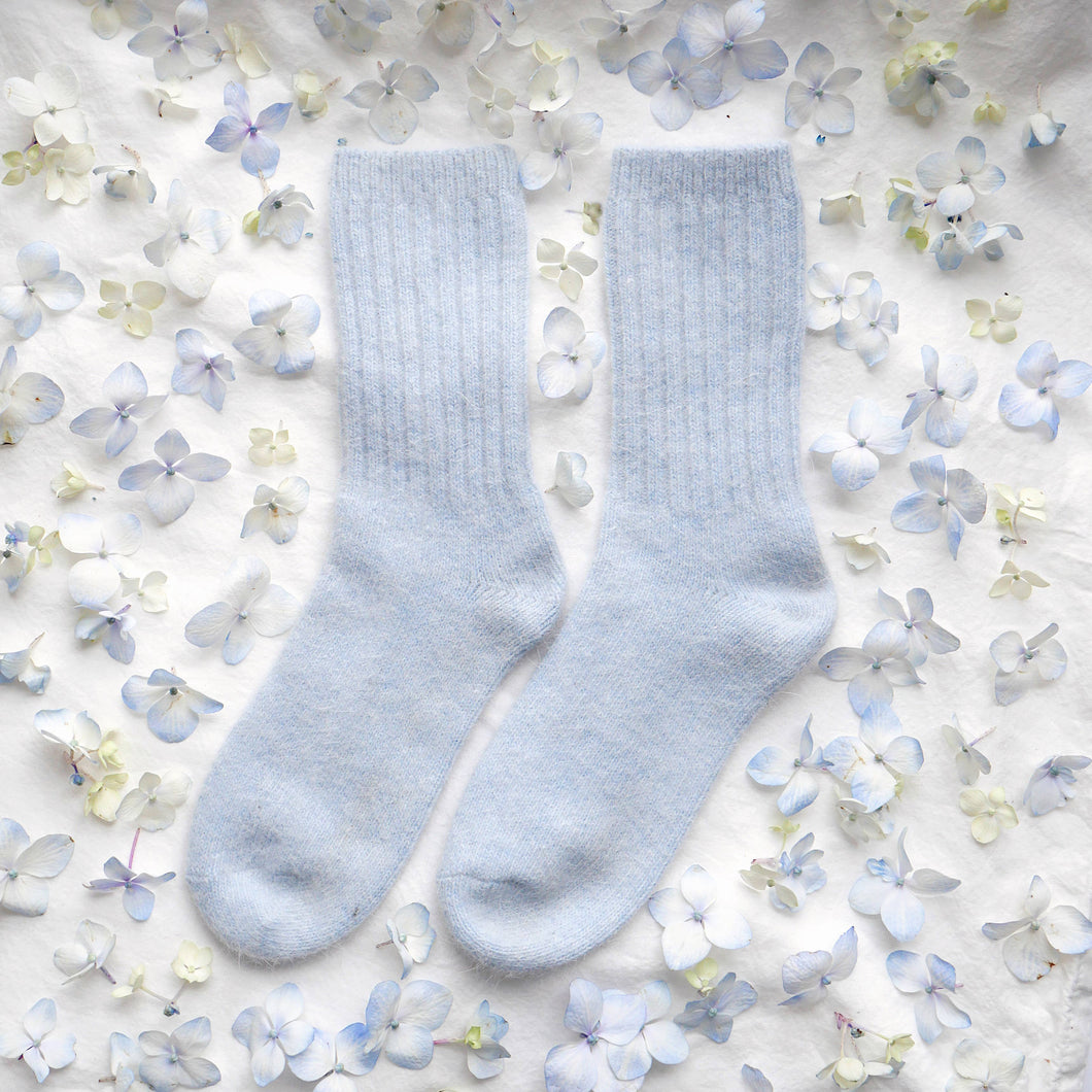 Super Soft Wool Socks - Blue