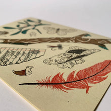 Load image into Gallery viewer, Keepsakes – Letterpress Greeting Card or Mini Print
