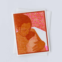 Load image into Gallery viewer, Mother and Baby (First Bath) Letterpress Card
