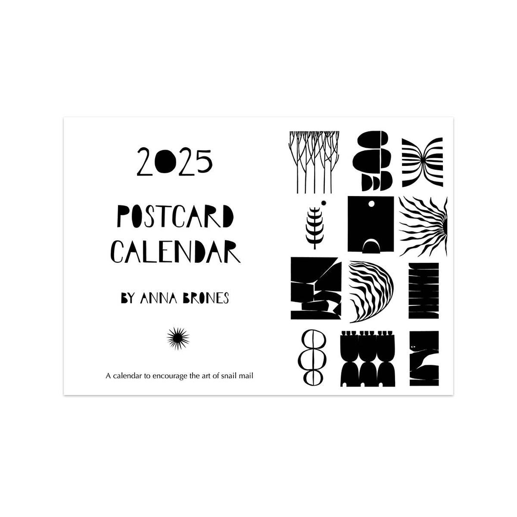 2025 Postcard Calendar