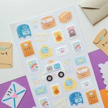 Load image into Gallery viewer, Postmarked with Love Sticker Sheet
