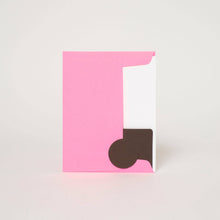 Load image into Gallery viewer, Bad Ass Dad Letterpress Card by Ashkahn
