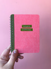 Load image into Gallery viewer, Unicorn Sightings - handmade rescued notebook
