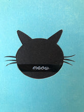 Load image into Gallery viewer, Meow - handmade rescued notebook
