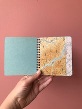 Load image into Gallery viewer, Lake Chelan handmade rescued notebook
