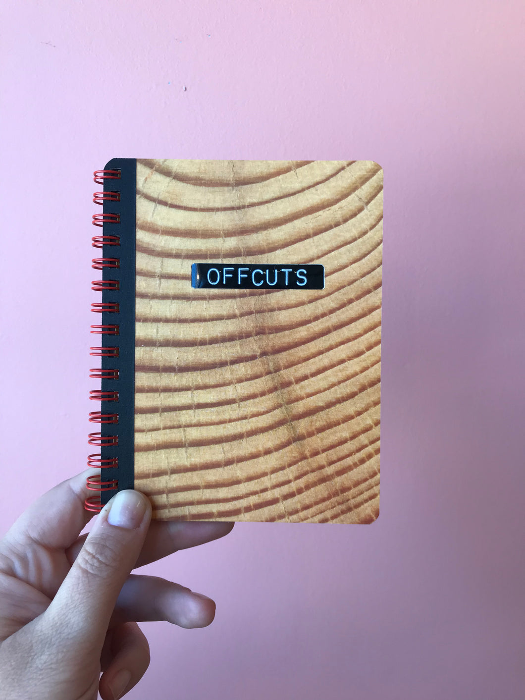 OFFCUTS - handmade rescued notebook