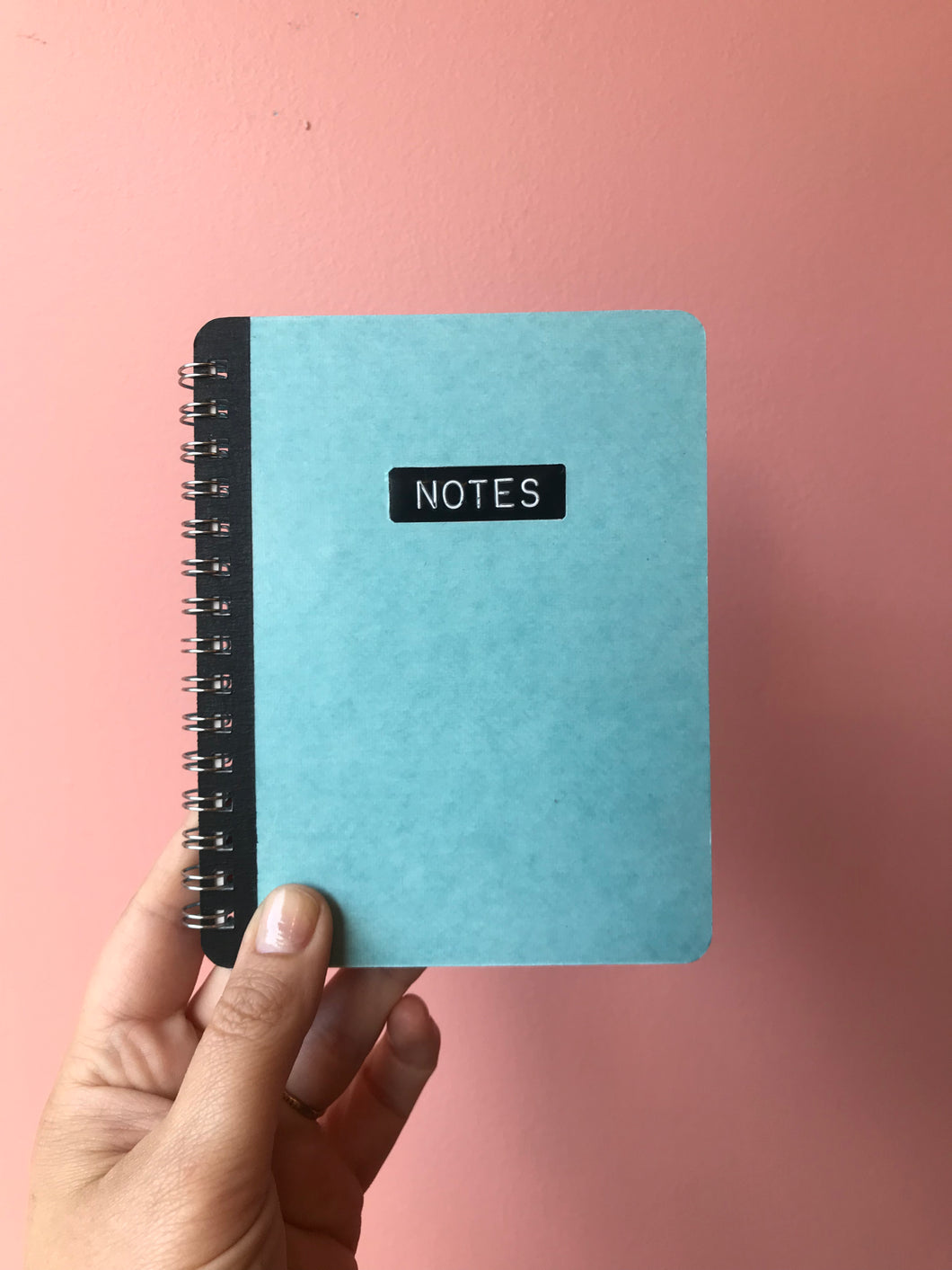 NOTES - handmade rescued notebook
