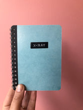 Load image into Gallery viewer, X-RAY - handmade rescued notebook
