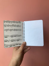 Load image into Gallery viewer, NOTES - handmade rescued notebook
