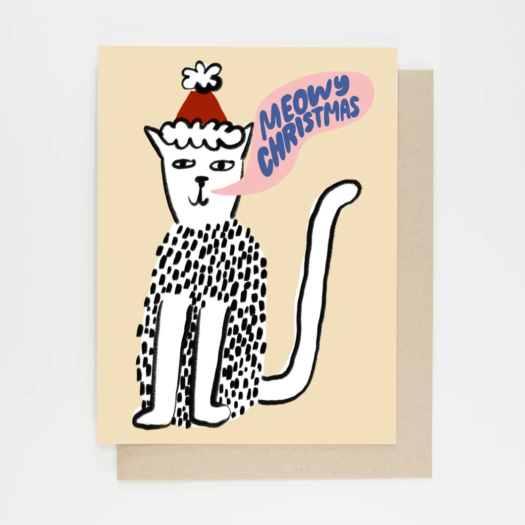 Meowy Christmas Card