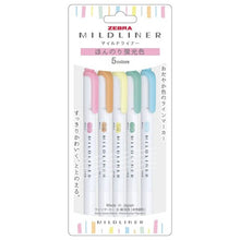 Load image into Gallery viewer, Mildliner double ended highlighter - 5 pack
