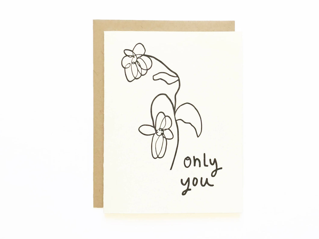 Only You Card