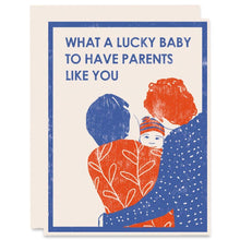 Load image into Gallery viewer, Lucky New Baby Card
