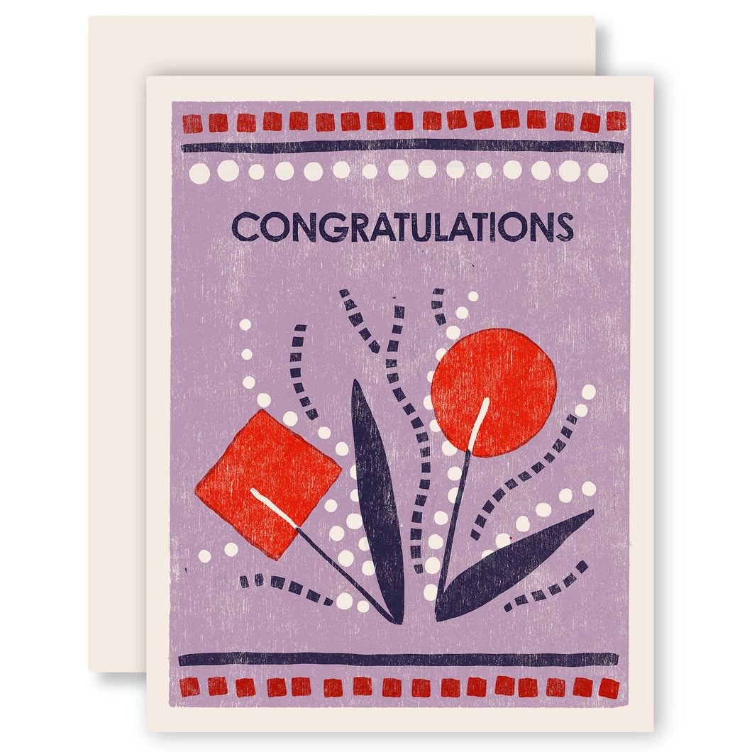 Congratulations (Bouquet) Card