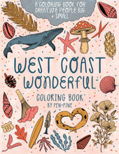 Load image into Gallery viewer, West Coast Wonderful Coloring Book
