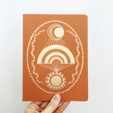 Load image into Gallery viewer, Moon Over Sun 6 Month Planner in Terra Cotta

