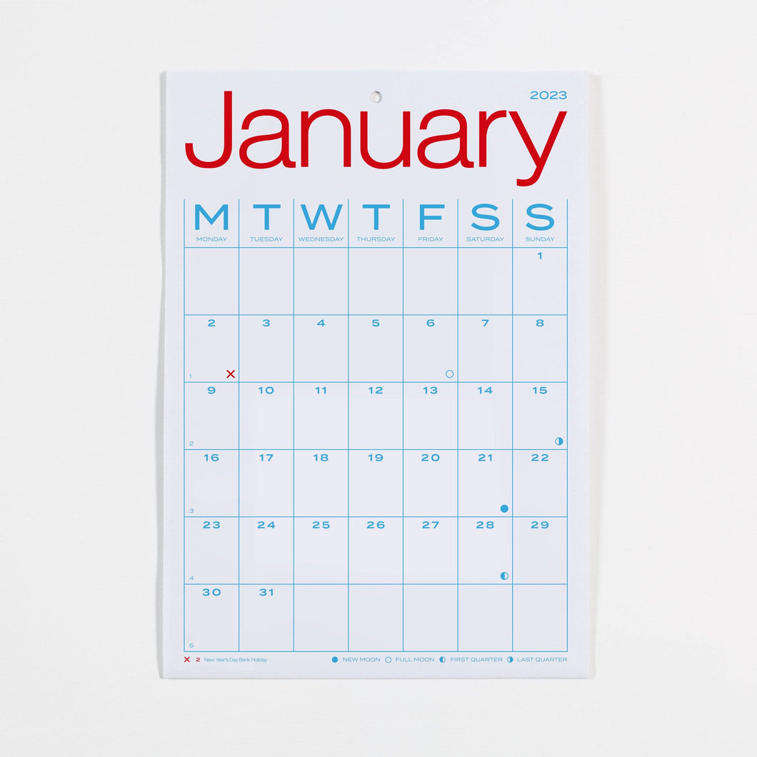 2023 Folding Wall Calendar