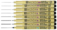 Load image into Gallery viewer, Pigma Micron 03 / .35mm nib
