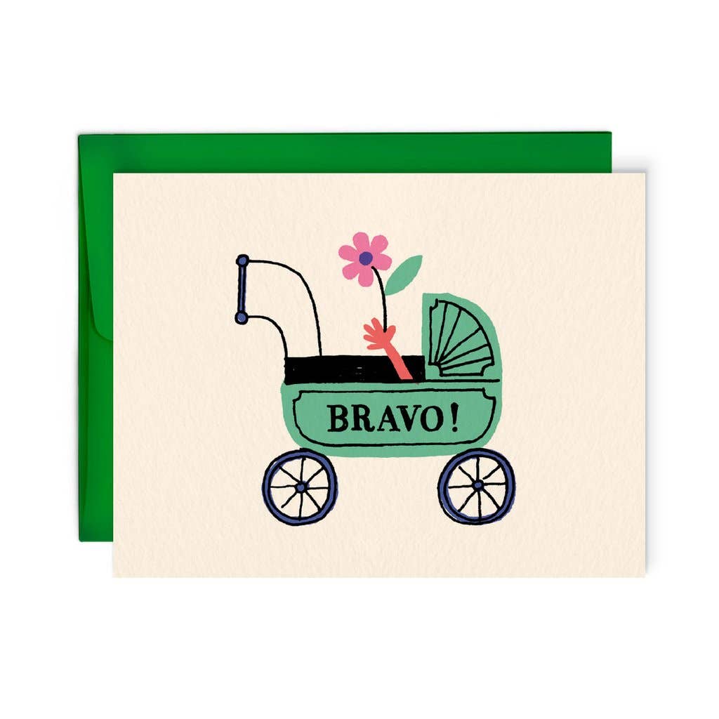 BRAVO new baby card