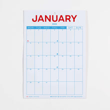 Load image into Gallery viewer, 2024 Folding Wall Calendar
