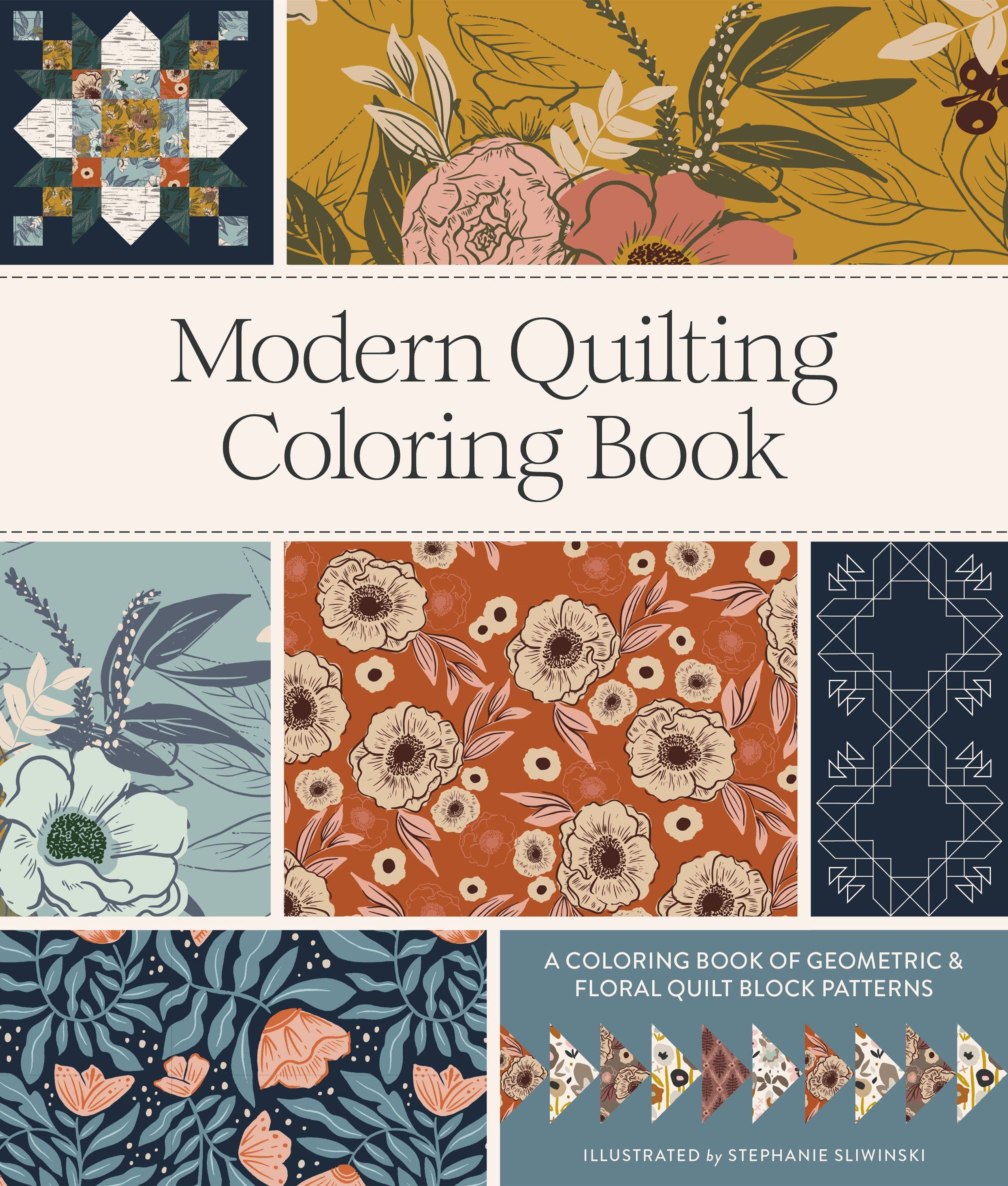 Modern Quilting Coloring Book – Lauda