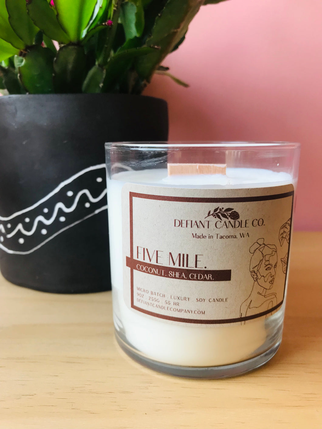 Luxury Soy Candle: Five Mile